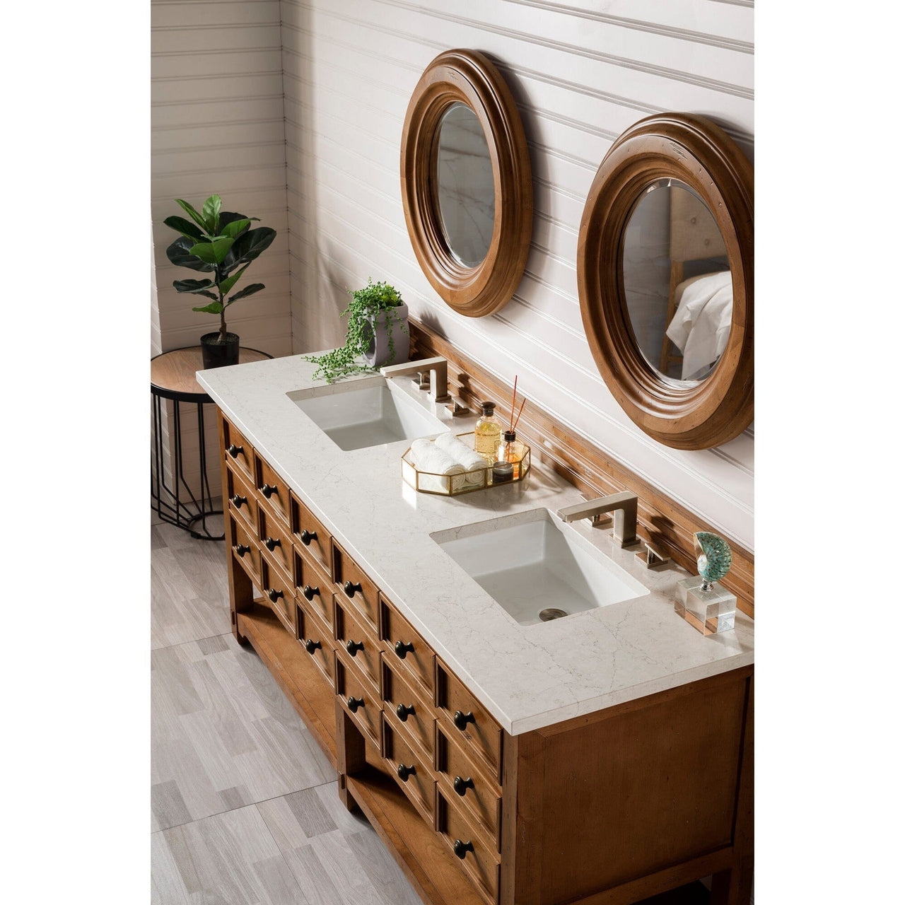 James Martin Malibu 72" Double Vanity Vanity James Martin 