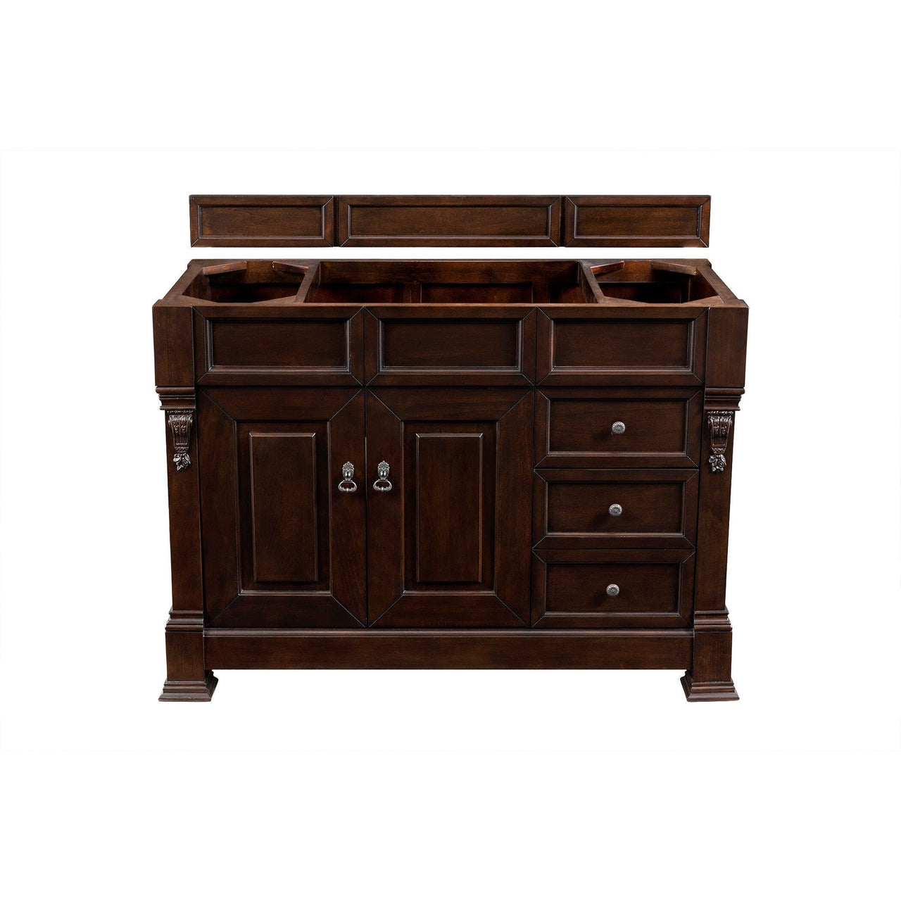 James Martin Brookfield 48" Single Vanity Vanities James Martin Burnished Mahogany Cabinet Only 