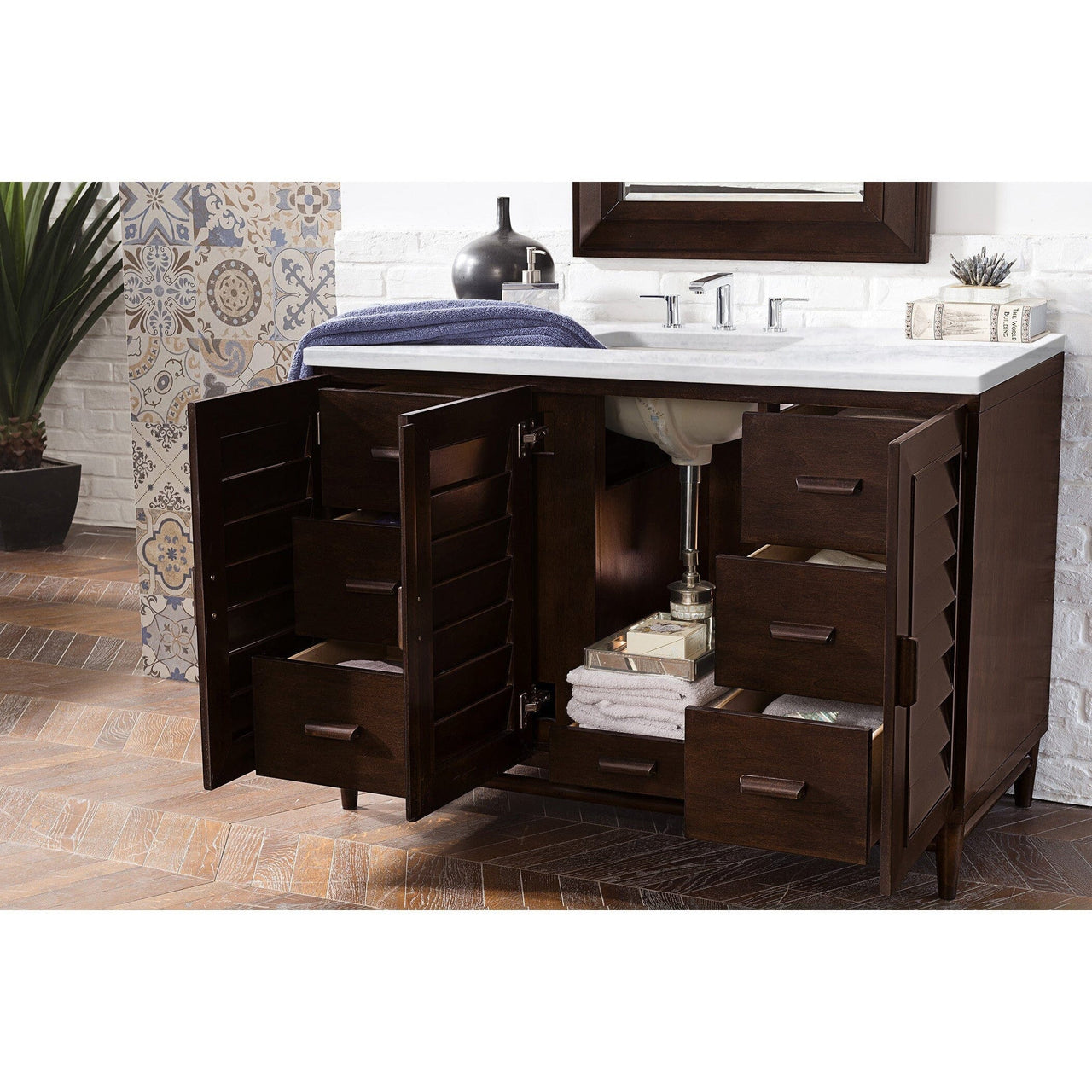 James Martin Portland 48" Single Vanity Vanity James Martin 