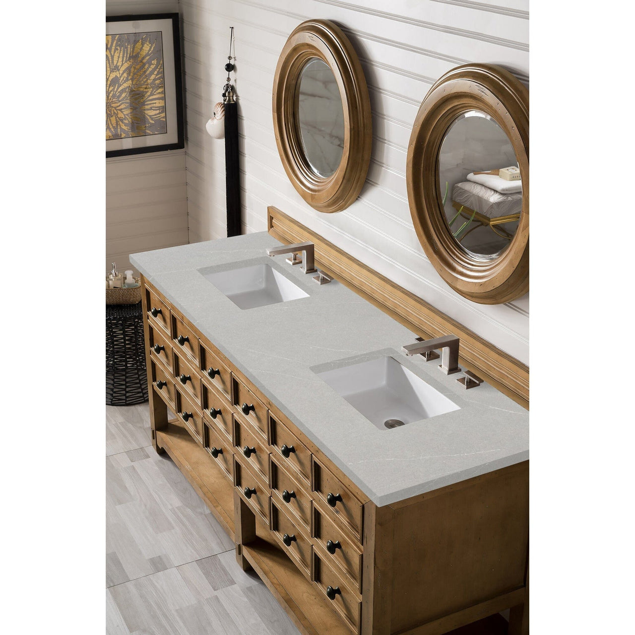 James Martin Malibu 72" Double Vanity Vanity James Martin 