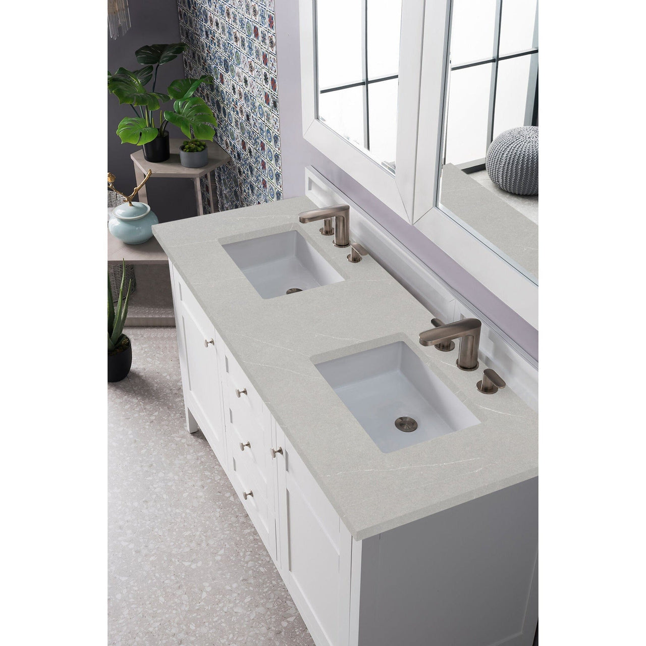 James Martin Palisades 60" Double Vanity Vanity James Martin 