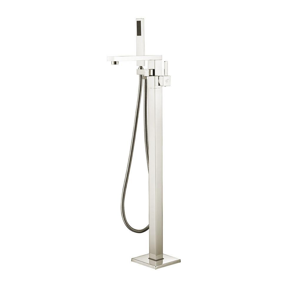 ANZZI Khone Series FS-AZ0037BN Freestanding Faucet Tub Filler ANZZI 