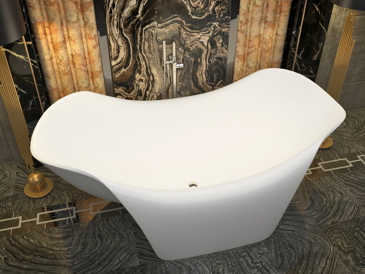 ANZZI Cielo FT-AZ512 FreeStanding Bathtub FreeStanding Bathtub ANZZI 