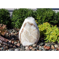 Thumbnail for Real Stone Fountains ABART6318 18″ Red Onyx - Almond Fountain Kit Fountain Blue Thumb 