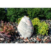 Thumbnail for Real Stone Fountains ABART6118 18″ Pink Marble - Almond Fountain Kit Fountain Blue Thumb 