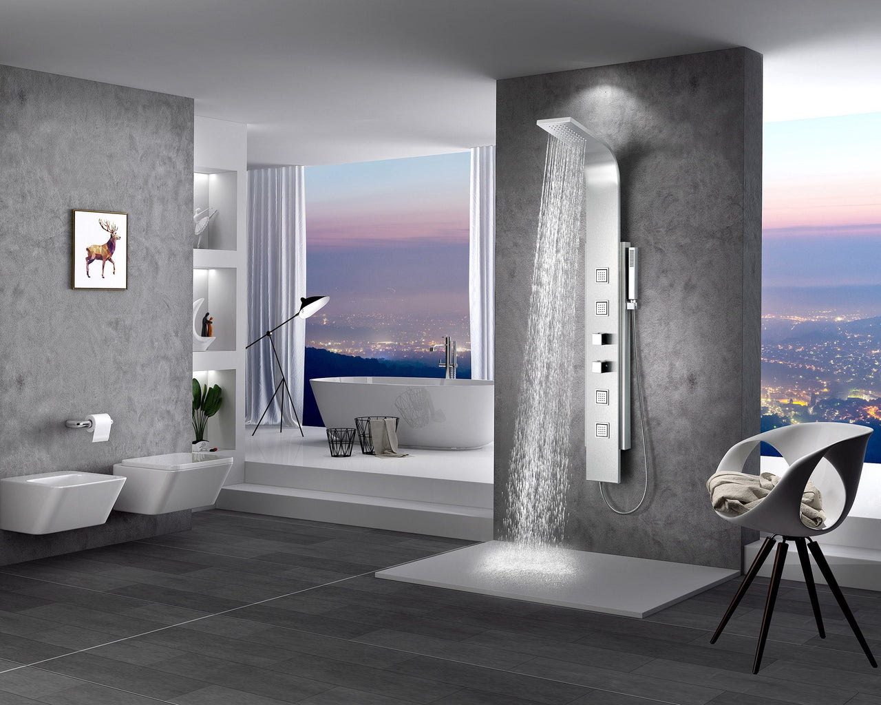 ANZZI VISOR SP-AZ035 Shower Panel Shower Panel ANZZI 