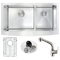 Thumbnail for ANZZI ELYSIAN Series KAZ3320-095 Kitchen Sink Kitchen Sink ANZZI 