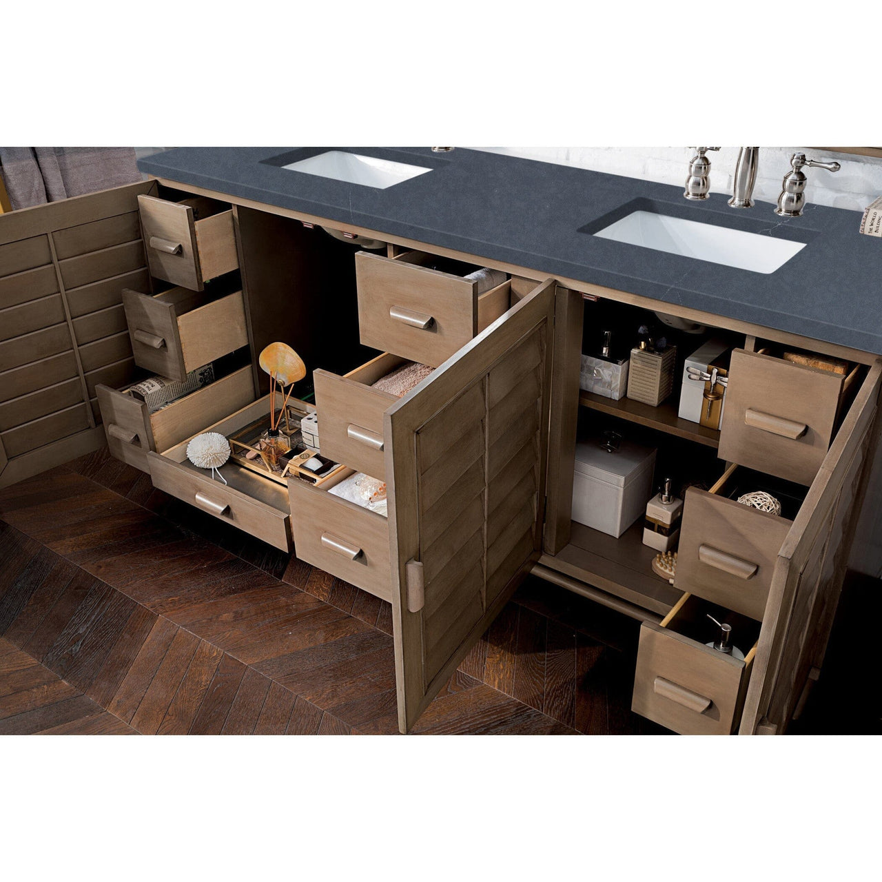 James Martin Portland 72" Double Vanity Vanity James Martin 