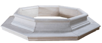 Thumbnail for Viginti Outdoor Cast Stone Garden Coping With Step Fountain Tuscan 