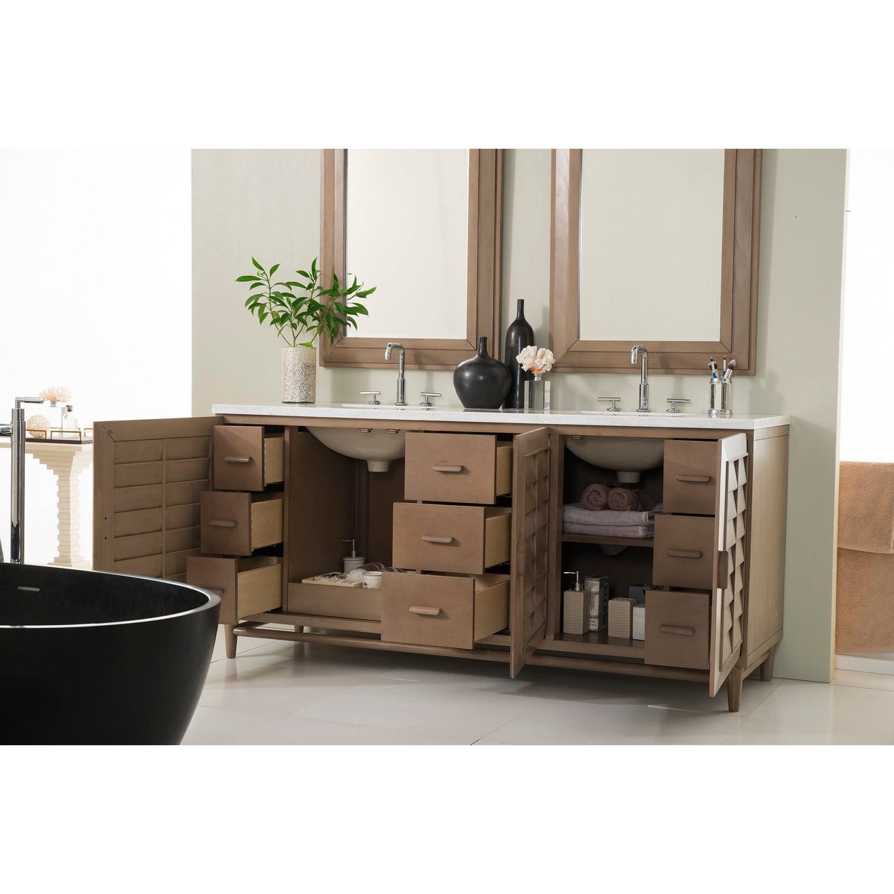 James Martin Portland 72" Double Vanity Vanity James Martin 