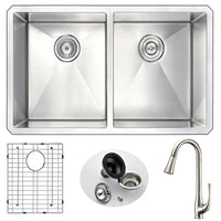 Thumbnail for ANZZI VANGUARD Series K32192A-042 Kitchen Sink Kitchen Sink ANZZI 
