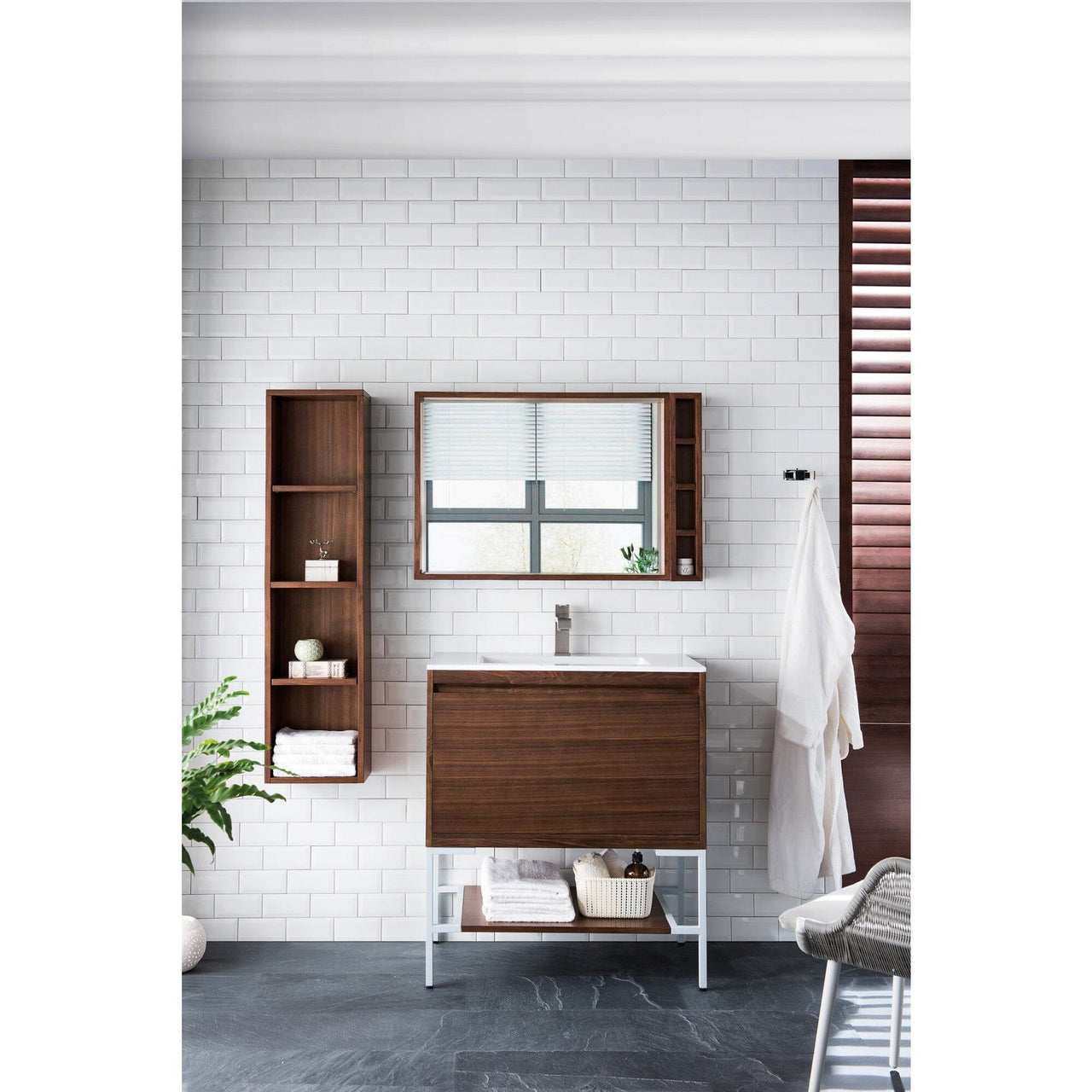 James Martin Milan 31.5" Single Vanity with Base Vanity James Martin 