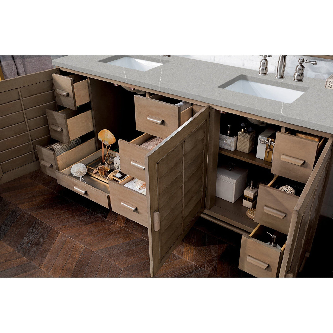 James Martin Portland 72" Double Vanity Vanity James Martin 