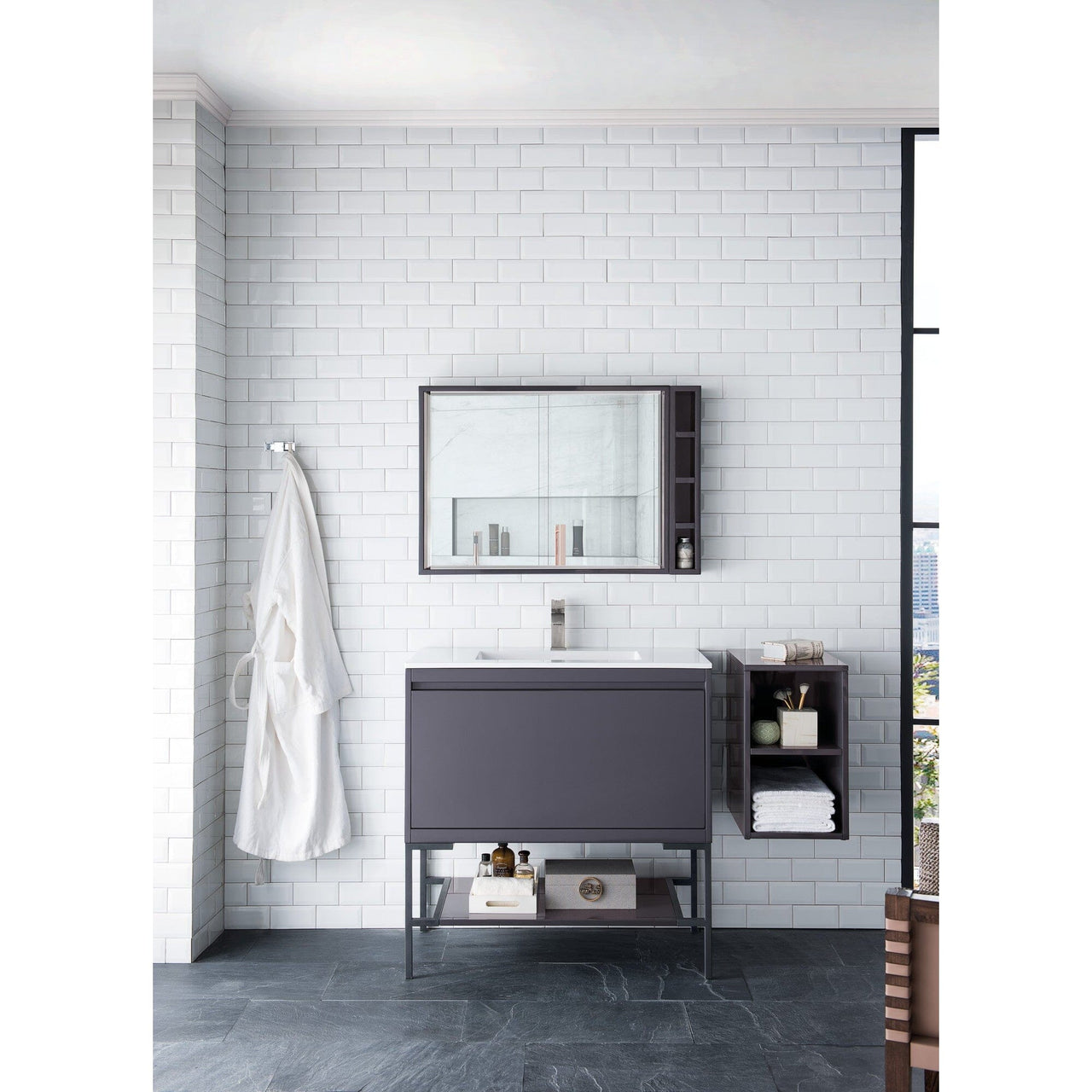James Martin Milan 35.4" Single Vanity Vanity James Martin 