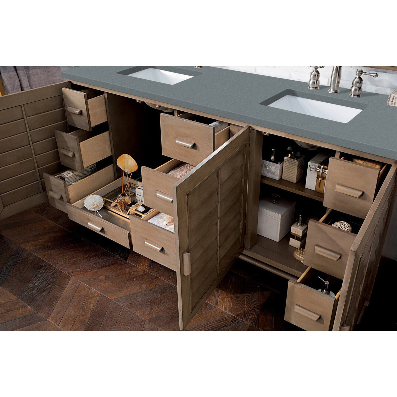James Martin Portland 72" Double Vanity Vanity James Martin 