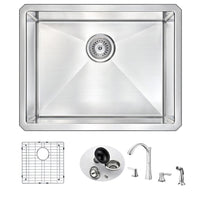 Thumbnail for ANZZI VANGUARD Series KAZ2318-032 Kitchen Sink Kitchen Sink ANZZI 