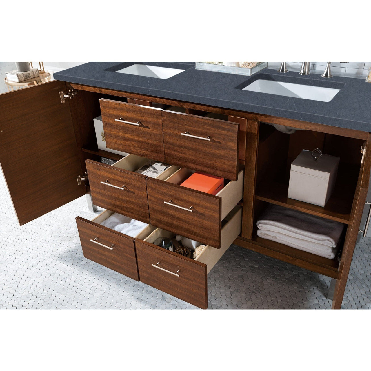 James Martin Metropolitan 60" Double Vanity Vanity James Martin 