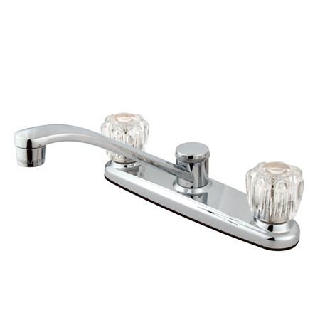 Kingston Brass FB111 8-inch Centerset Kitchen Faucet, Polished Chrome Kitchen Faucet Kingston Brass 