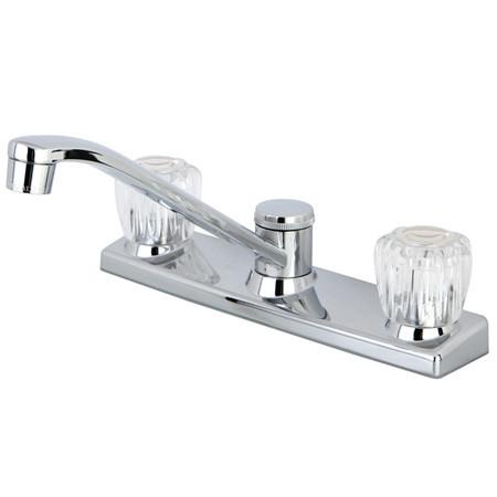 Kingston Brass FB121 8-inch Centerset Kitchen Faucet, Polished Chrome Kitchen Faucet Kingston Brass 