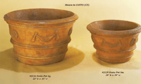 Thumbnail for Festa Pot Cast Stone Outdoor Garden Planter Planter Tuscan 