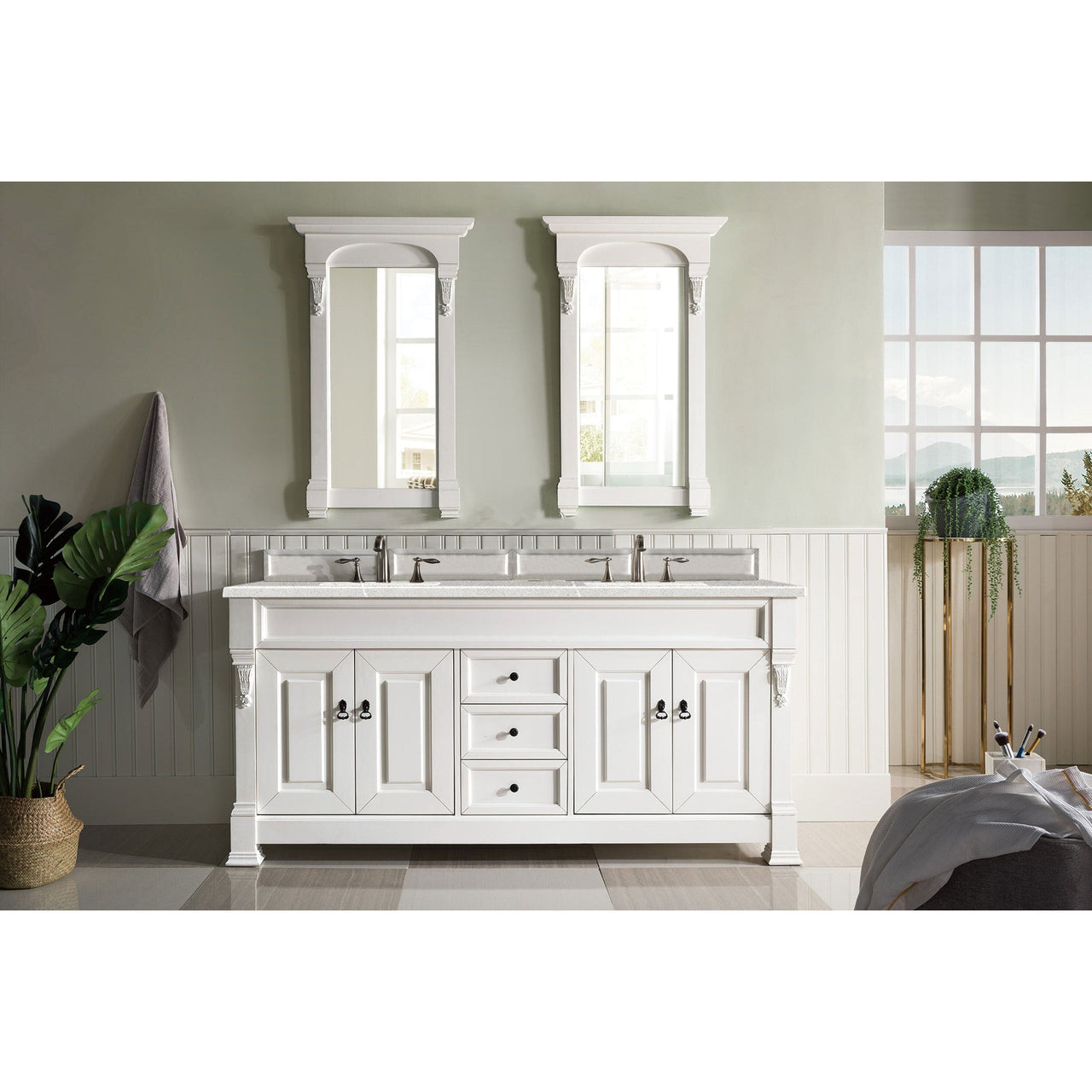 James Martin Brookfield 72" Double Vanity Vanities James Martin 