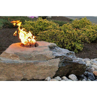Thumbnail for GFRC Bubbling Boulders LA3600K Boulder Fountain Kit - Fire & Water Fountain Blue Thumb 