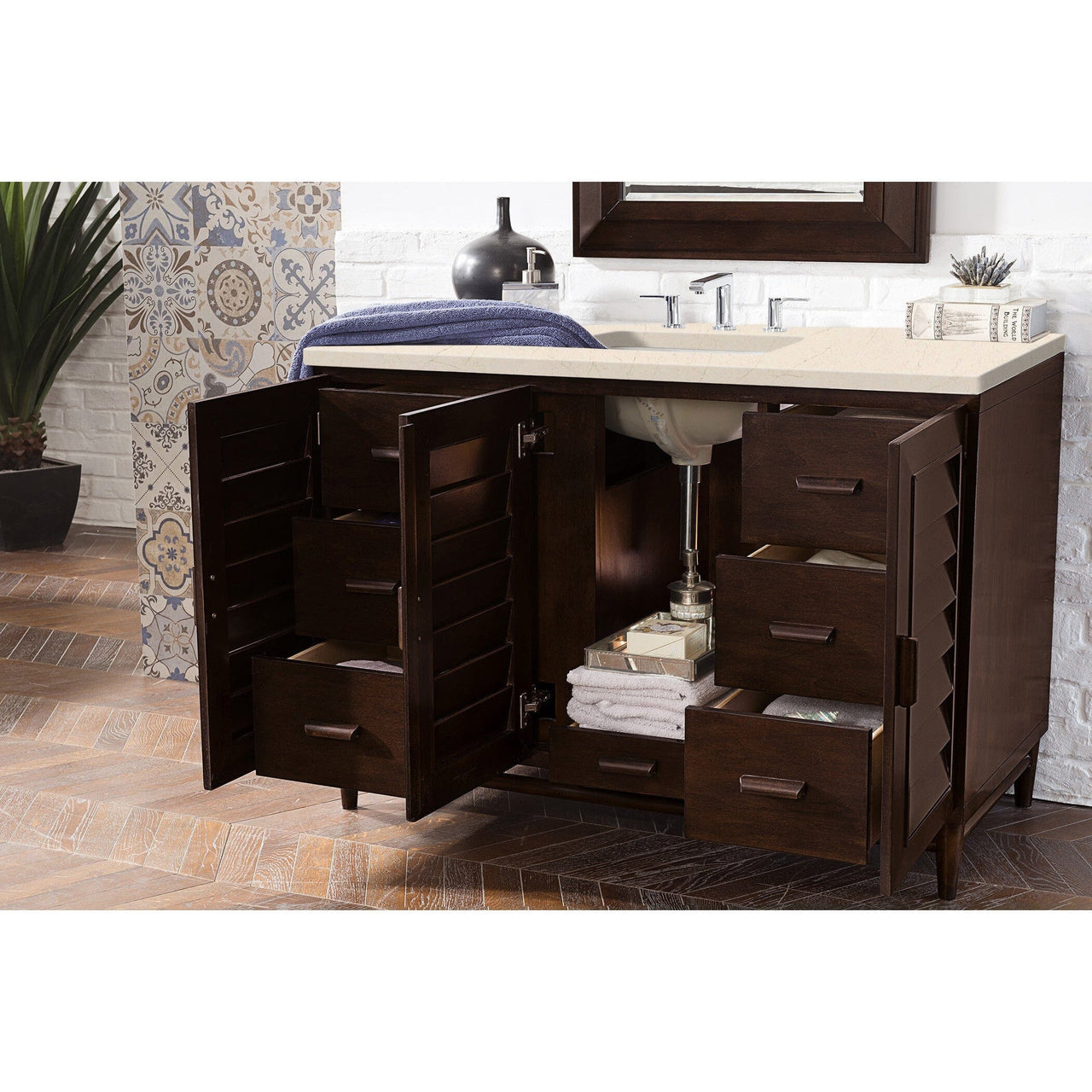 James Martin Portland 48" Single Vanity Vanity James Martin 