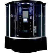 Thumbnail for Maya Bath Florence-Black Steam Shower Steam Shower Maya Bath 