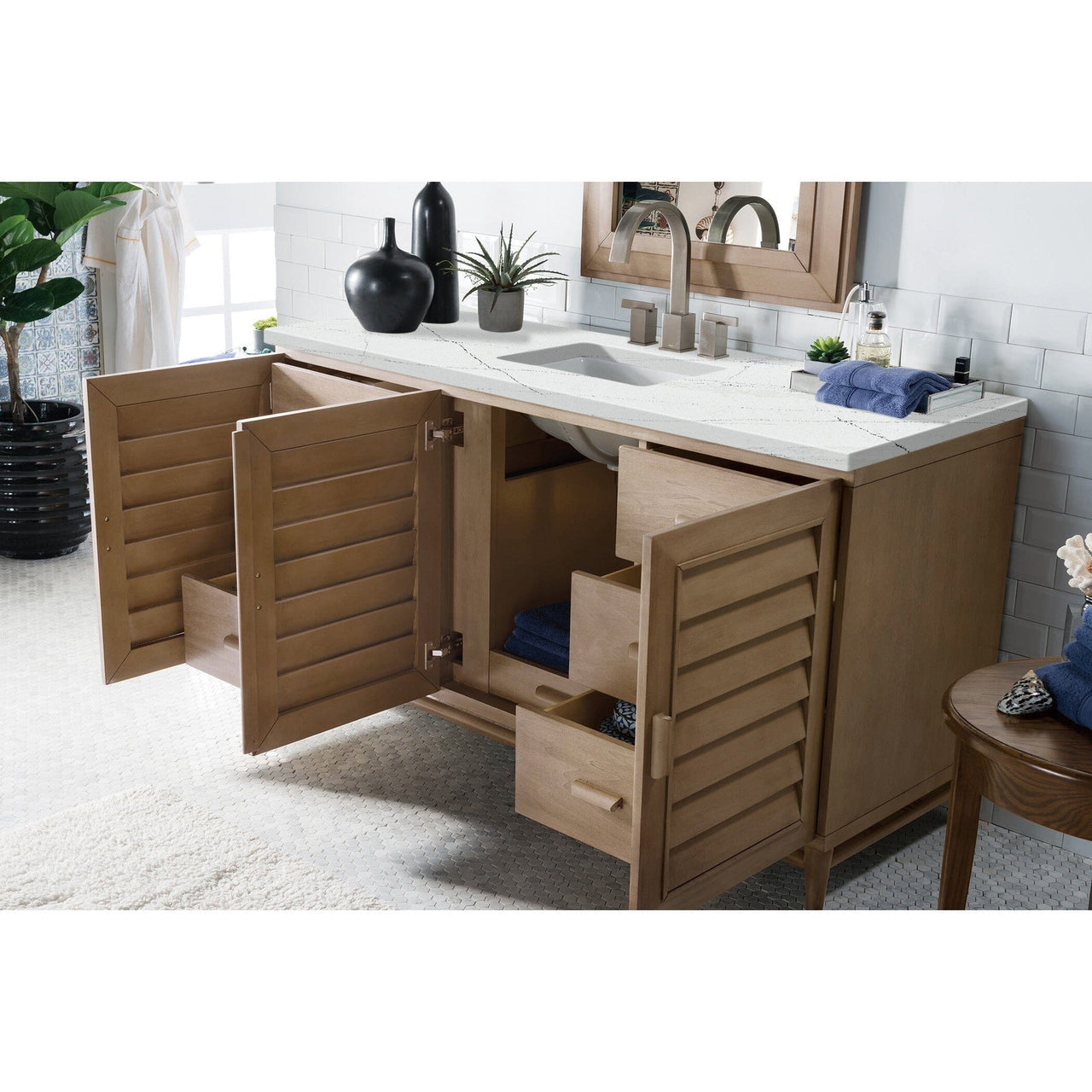 James Martin Portland 60" Single Vanity Vanity James Martin 