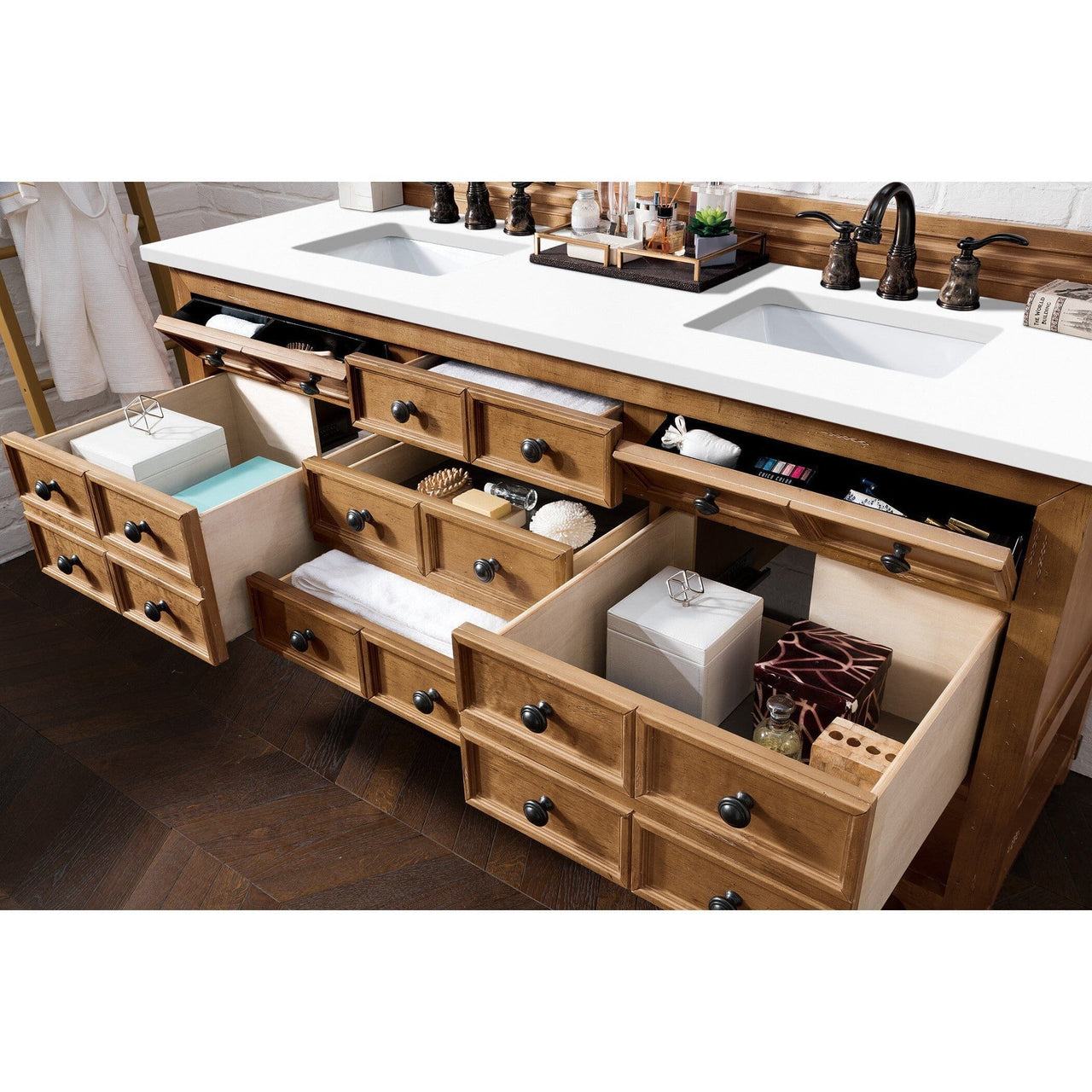 James Martin Malibu 72" Double Vanity Vanity James Martin 