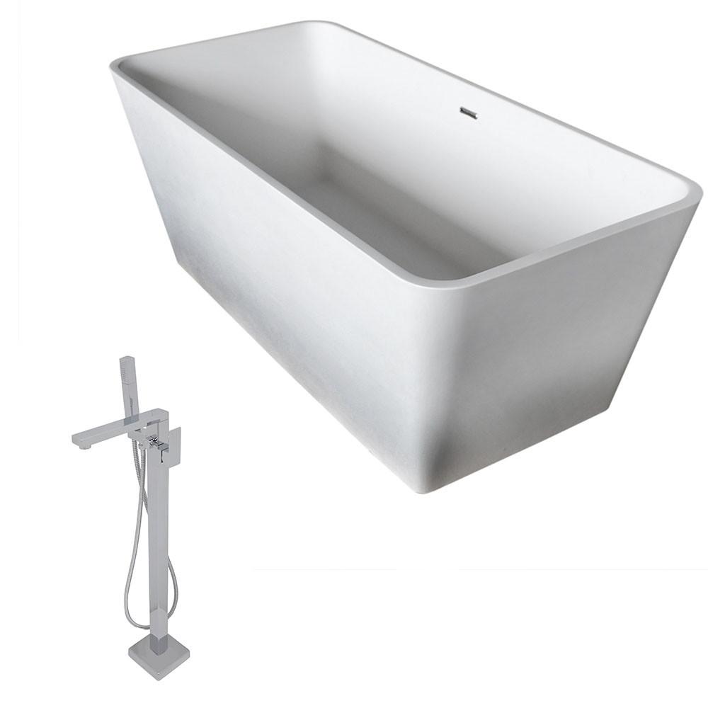 ANZZI Cenere FT501-0028 FreeStanding Bathtub FreeStanding Bathtub ANZZI 
