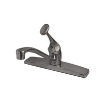 Thumbnail for Kingston Brass Columbia Single Lever Handle Centerset Kitchen Faucet, Chrome Kitchen Faucet Kingston Brass 
