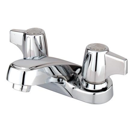 Kingston Brass Americana Centerset with Canopy Handle, Chrome Bathroom Faucet Kingston Brass 
