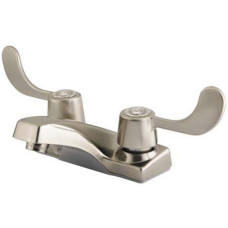 Kingston Brass Americana Centerset Lavatory Faucet,Satin Nickel Bathroom Faucet Kingston Brass 