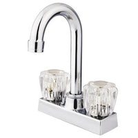 Thumbnail for Kingston Brass GKB461 Water Saving Supreme Centerset Bar Faucet, Chrome Kitchen Faucet Kingston Brass 