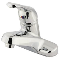 Thumbnail for Kingston Brass Wyndham Centerset with Single Loop Handle, Chrome Bathroom Faucet Kingston Brass 