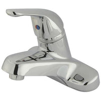 Thumbnail for Kingston Brass Chatham Centerset with Single Lever Handle and Grid Pop-Up, Chrome Bathroom Faucet Kingston Brass 