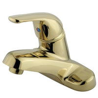 Thumbnail for Kingston Brass GKB542LP Water Saving Chatham Centerset Lavatory Faucet with Single Lever Handle, Polished Brass Bathroom Faucet Kingston Brass 