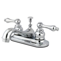 Thumbnail for Kingston Brass GKB601AL Water Saving Restoration Centerset Lavatory Faucet with Lever Handles, Chrome Bathroom Faucet Kingston Brass 