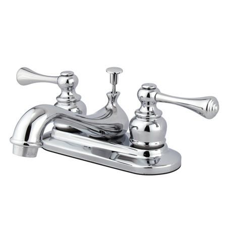 Kingston Brass Vintage Centerset Lavatory Faucet with Lever Handles, Chrome Bathroom Faucet Kingston Brass 