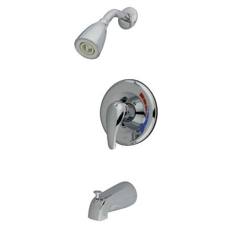 Kingston Brass Chatham Tub & Shower Trim only with Sweat Valve, Chrome Tub Shower Sets Kingston Brass 