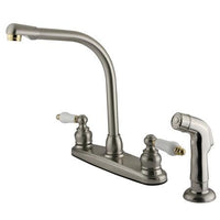 Thumbnail for Kingston Brass GKB719SP Water Saving Victorian Faucet Brass Kitchen Faucet Kingston Brass 