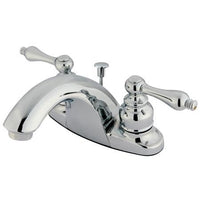 Thumbnail for Kingston Brass English Country Centerset Lavatory Faucet, Chrome Bathroom Faucet Kingston Brass 
