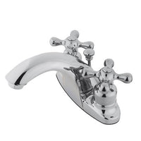 Thumbnail for Kingston Brass English Country Centerset Lavatory Faucet, Chrome Bathroom Faucet Kingston Brass 