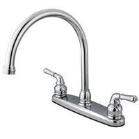 Thumbnail for Kingston Brass GKB790 Water Saving Chatham Centerset Kitchen Faucet, Chrome Kitchen Faucet Kingston Brass 