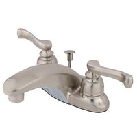 Thumbnail for Kingston Brass Royale Centerset Lavatory Faucet, Satin Nickel Bathroom Faucet Kingston Brass 