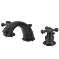 Thumbnail for Kingston Brass GKB975X Water Saving Victorian Widespread Lavatory Faucet, Oil Rubbed Bronze Bathroom Faucet Kingston Brass 