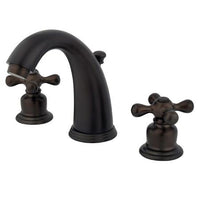 Thumbnail for Kingston Brass GKB985AX Water Saving Victorian Widespread Lavatory Faucet, Oil Rubbed Bronze Bathroom Faucet Kingston Brass 