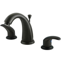 Thumbnail for Kingston Brass GKB985LL Water Saving Legacy Widespread Lavatory Faucet, Oil Rubbed Bronze Bathroom Faucet Kingston Brass 