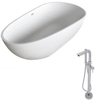 Thumbnail for ANZZI Fiume FT502-0026 FreeStanding Bathtub FreeStanding Bathtub ANZZI 